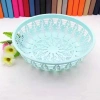 L1142 918 Large round fruit basket, plastic fruit plate, candy plate, home living room, dried fruit plate, daily necessities Item Picture